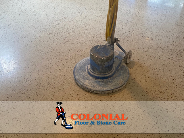 Professional Terrazzo Floor Care in West Palm Beach, Florida by Colonial Floor and Stone Care