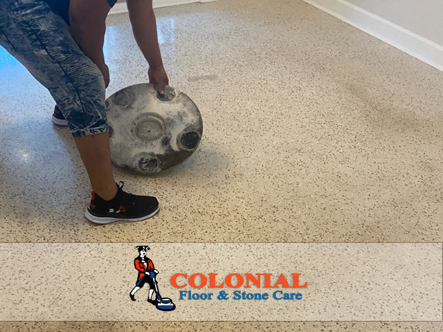 Professional Terrazzo Floor Care in West Palm Beach, Florida by Colonial Floor and Stone Care