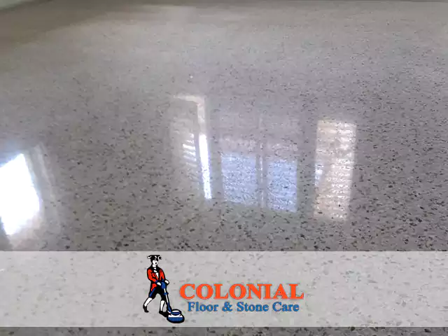 Terrazzo Floors Stain Cleaning Service