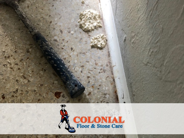 Terrazzo Floor Repair and Restoration in Miami