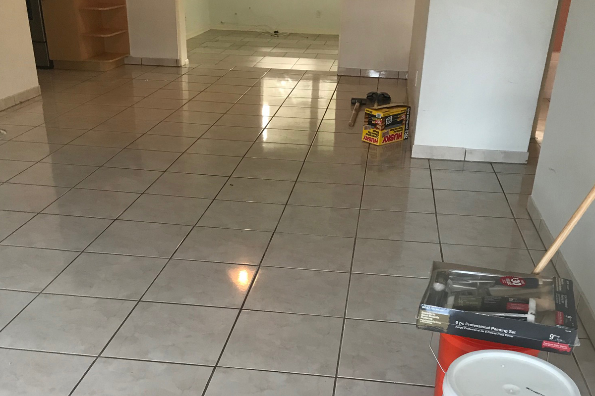 Tile Repair Clean Service