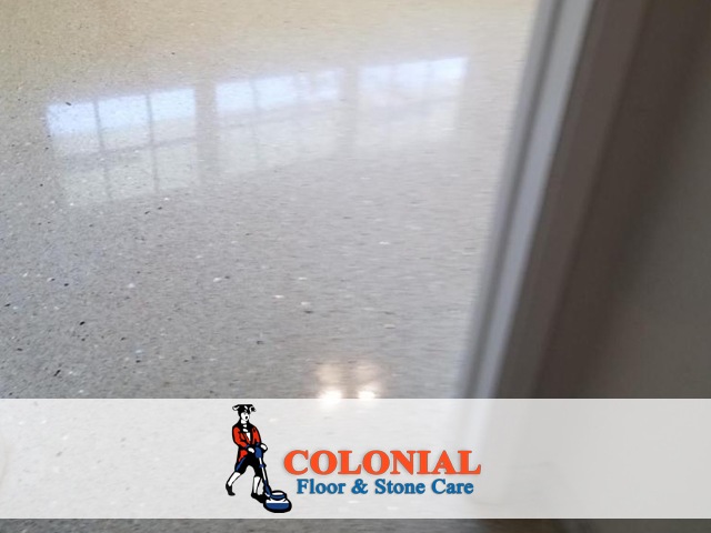 Terrazzo Floor Polish Service