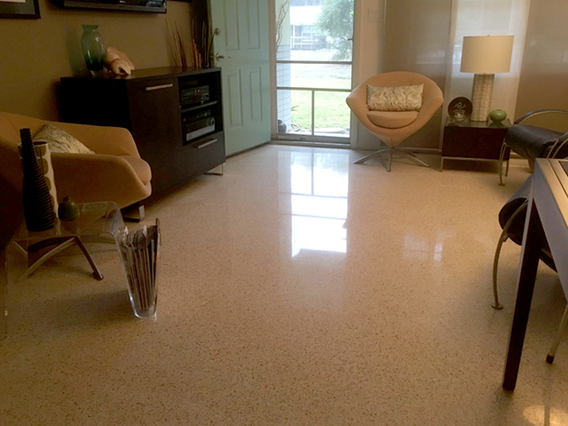 Terrazzo Floor Refinishing