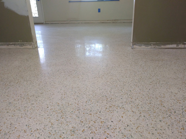 Terrazzo Floor Restoration Miami