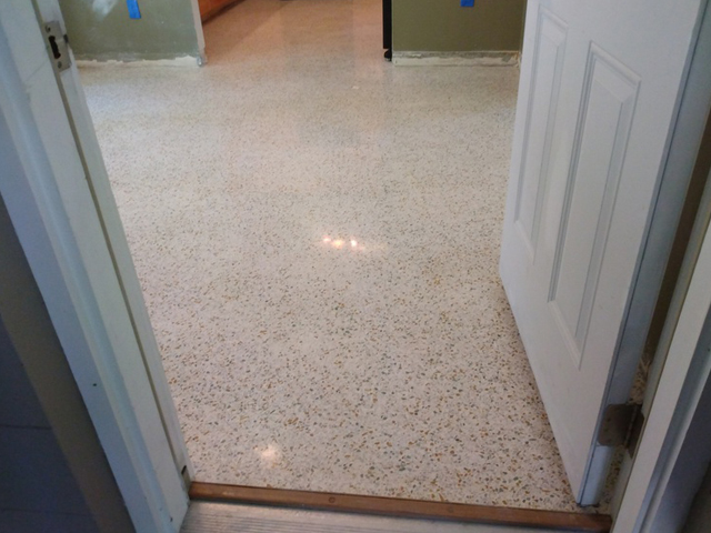 Terrazzo Floor Restoration Proces