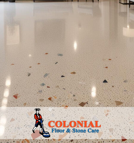 Old Terrazzo Floor Polishing Service